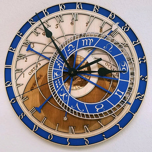 Steampunk clock<br> Telluric Lines