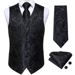 Gilet Paisley Homme - Jacquard Coloré - Vignette | Steampunk Store