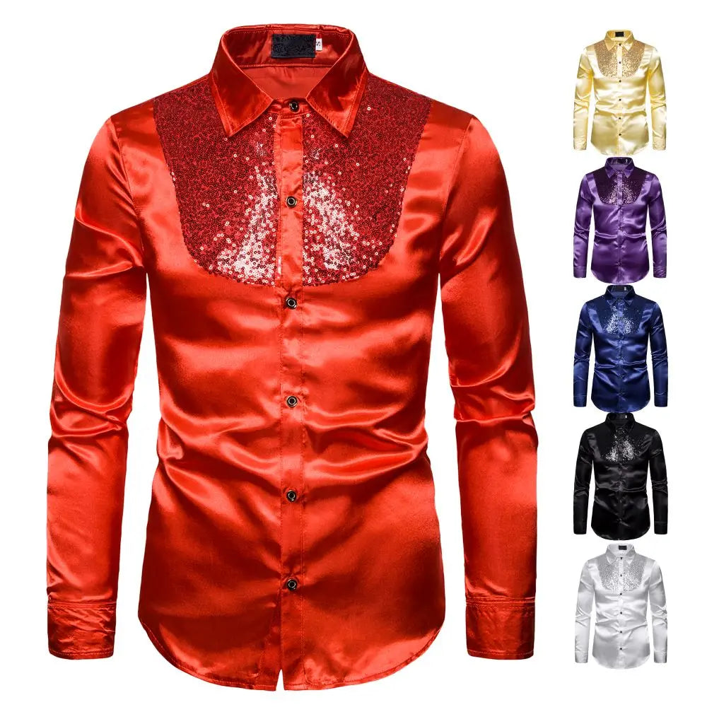 Chemise Vintage Satin — Steampunk Royale - Porte