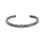 Bracelet Viking Torsadé - Jonc Acier Homme - Vignette | Steampunk Store