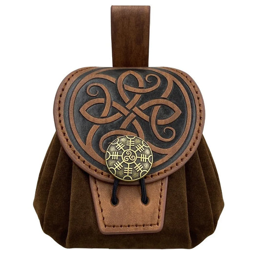 Bolsa de cinto Steampunk - bolsa medieval pequena