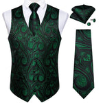 Gilet Paisley Homme - Jacquard Coloré - Vignette | Steampunk Store