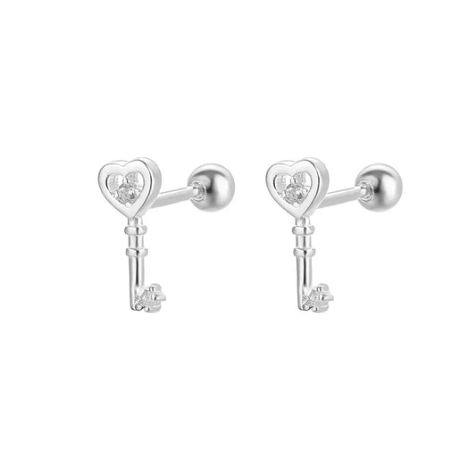 Boucles Clefs d' Argent Steampunk