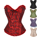 Espartilho Floral Gótico - 4 Padrões - Vignette | Steampunk Store