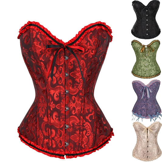 Corsetto floreale gotico - 4 modelli - vista principale