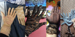 Kurze florale Spitzenhandschuhe - Vintage-Stil - Vignette | Steampunk Store