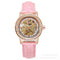 Montre Squelette Femme Rose