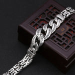 Bracelet Mantra Porte-Bonheur en Argent S925 - Vignette | Steampunk Store