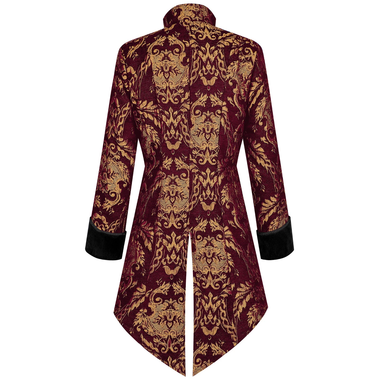 Redingote Brocart Homme - Style Militaire Gothique - détail 20