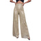 Pantalon Femme Évasé Vintage