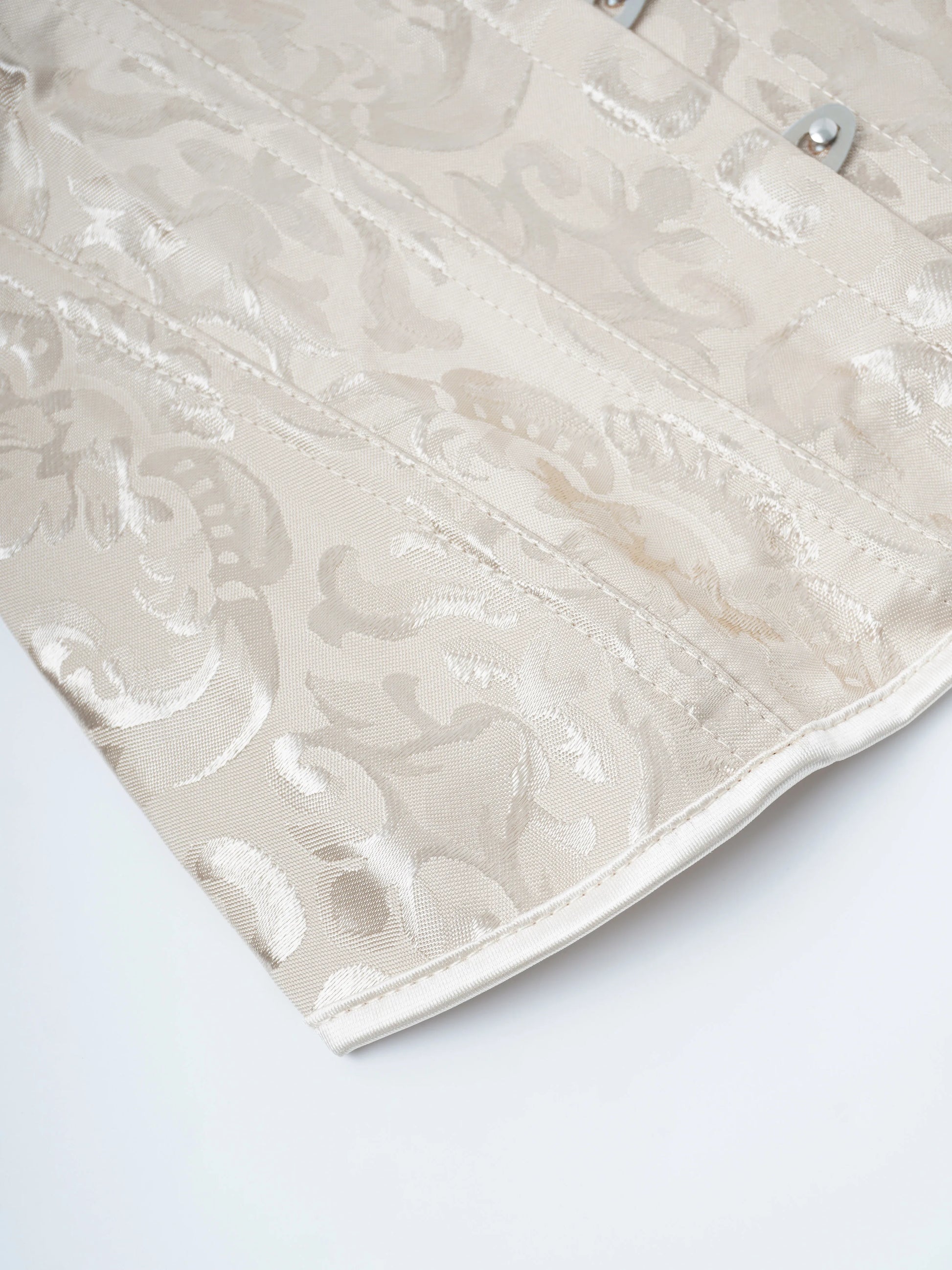 Beige Bardot Corset with Ruffles - detail 15
