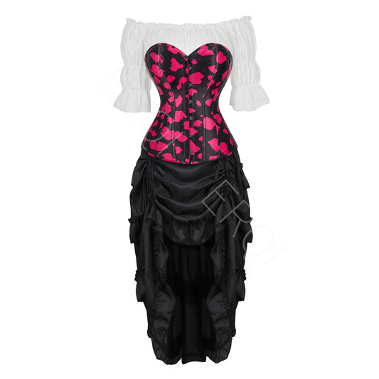 Robe Style Corset Burlesque