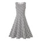 Black and White Checkered Dress