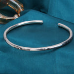 Bracelet Plume Homme Réglable en Argent S925 - Vignette | Steampunk Store