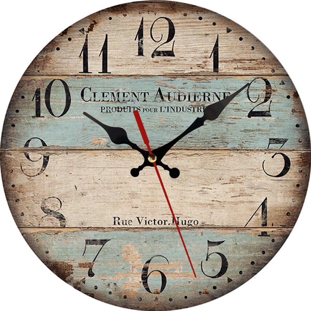 Horloge Murale Vintage Européenne 30 cm - dimensions 20