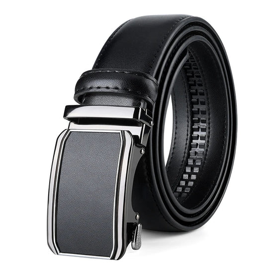 Ceinture Cuir Noir Homme - Equilibrium