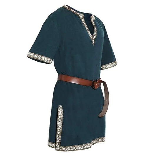 Tunique de chevalier médiéval pour homme – Costume viking & normand (cosplay)