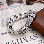 Bracelet Mantra Porte-Bonheur en Argent S925 - Vignette | Steampunk Store