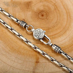 Bracelet Vajra Mantra Homme en Argent S925 - Vignette | Steampunk Store