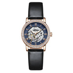 Damen-Skelettuhr mit römischen Ziffern - Victoria - Vignette | Steampunk Store