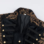 Redingote Brocart Homme - Style Militaire Gothique - Vignette | Steampunk Store