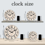 Horloge Londres Vintage en Bois - Vignette | Steampunk Store