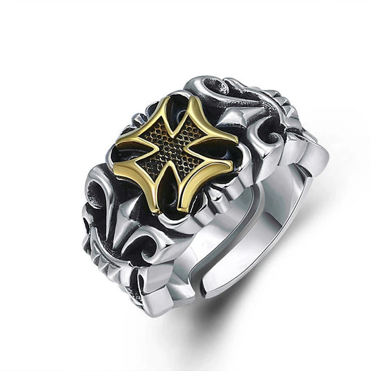 Bague Croix de Malte - Chevalier Hospitalier