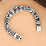 Bracelet Mantra Porte-Bonheur en Argent S925 - Vignette | Steampunk Store