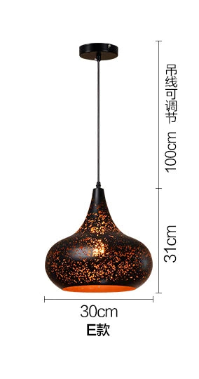 Suspension Steampunk Constellation Industrielle