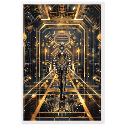 Affiche Art Deco Steampunk