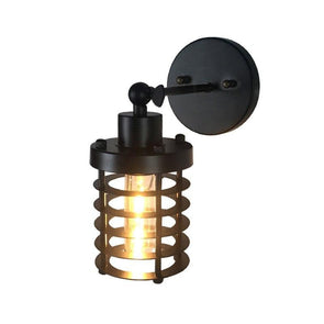 Lampe Steampunk <br> Applique Industrielle