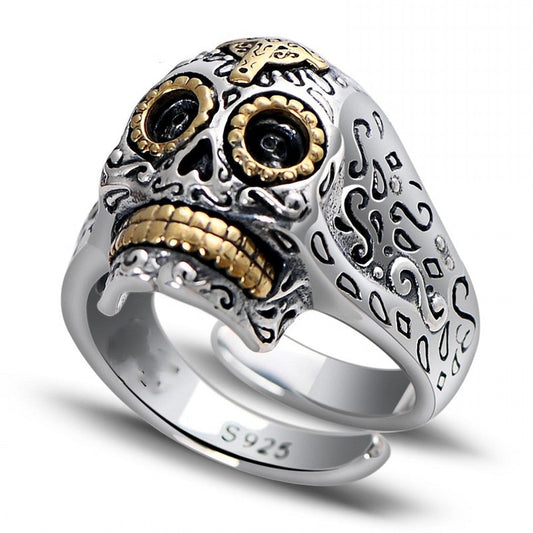 Bague Homme Steampunk - Skeleton