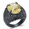 Bague Zirconium Noir - Black Banshee