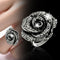 Bague Steampunk <br> Black Baccara