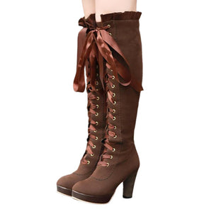 Bottes Victoriennes Cuir - Hester Shaw