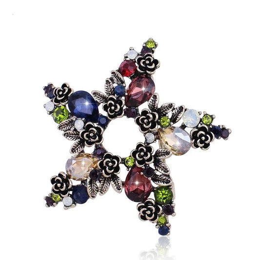 Broche Bijoux - Etoile Rétro