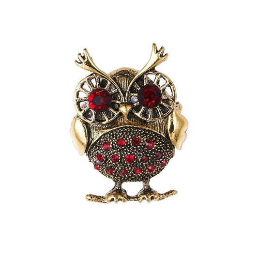 Broche Hibou Mécanique