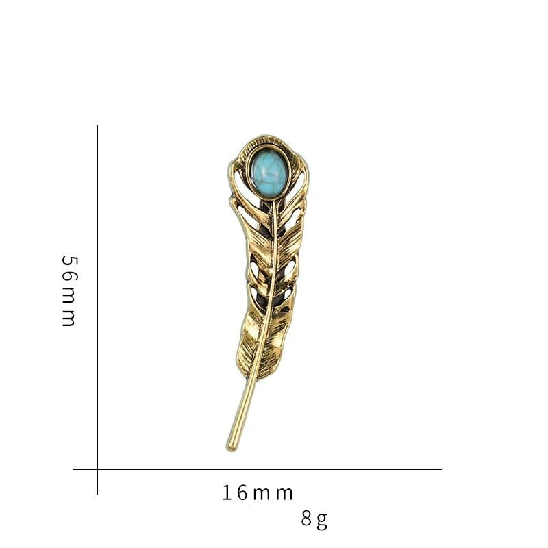 Broche Steampunk Rétro Femme - Motif Engrenage, Aile Mécanique - Pour Chapeau, Vêtements, Costume - Alliage - 7