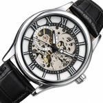 Reloj Esqueleto para Hombre con Números Romanos - Vignette | Steampunk Store