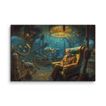 Tableau Jules Verne - Voyage Extraordinaire - Vignette | Steampunk Store