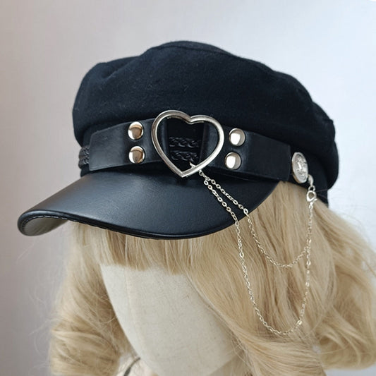 Casquette Steampunk <br> Black Riot