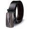 Ceinture Noire Boucle Argent - Steampunk Style