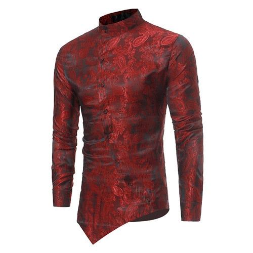 Chemise Asymétrique Homme - Steampunk Style