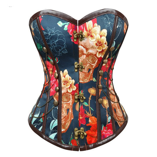 Corset Fleuri - Fleurs du Mal