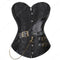 Corset Steampunk Noir - Overbust