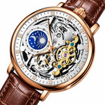 Reloj Esqueleto para Hombre con Motivo Celeste - Vignette | Steampunk Store