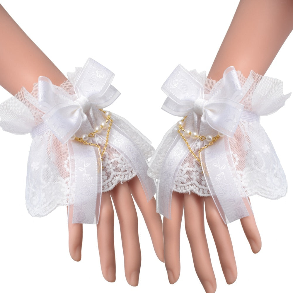 Gants Blancs Dentelle