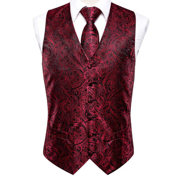 Gilet Rouge Homme - Jekyll & Hyde