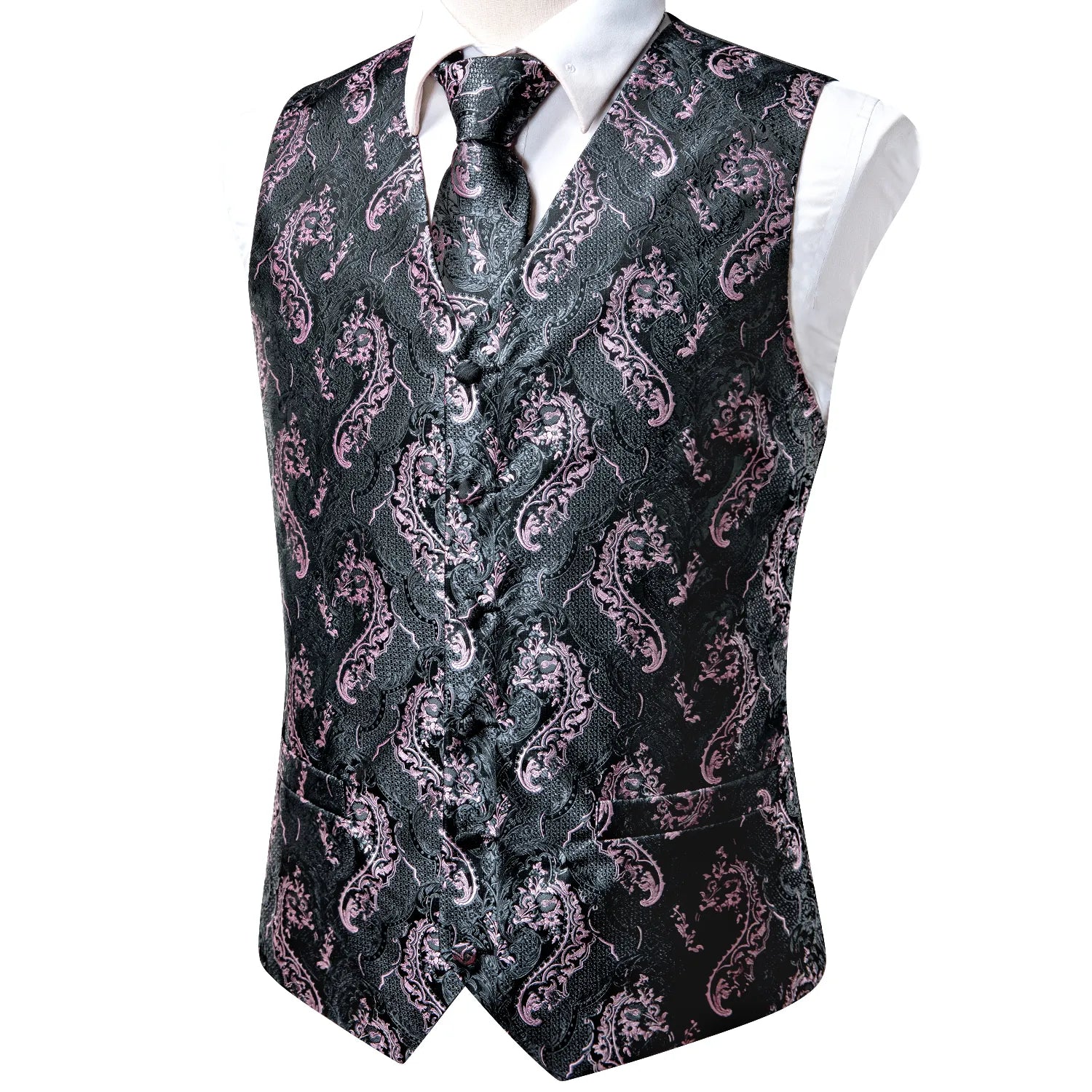Gilet Traditionnel Homme Vittorio Stockerpoint - Coton, Broderie, Style Trachten Classique - 11