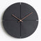 Horloge Murale Minimaliste -Obsidian